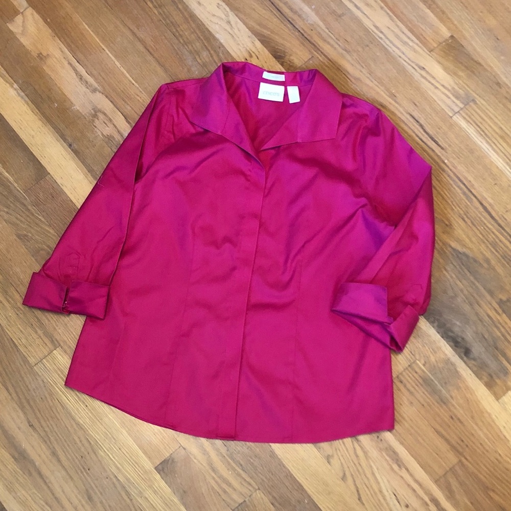 CHICO’S NO IRON BLOUSE 1